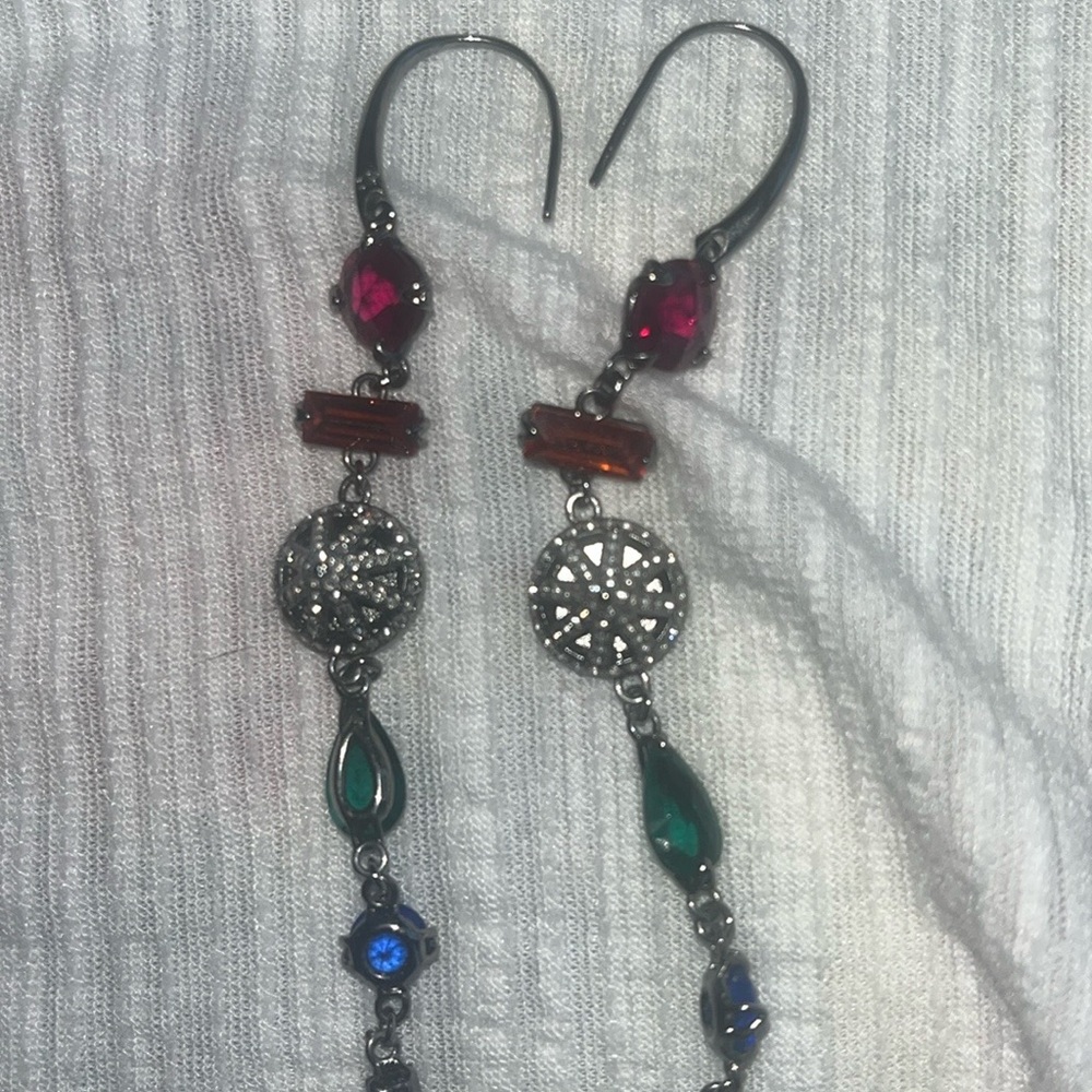 Sarah Magid -Multi-Color Dangle Earrings